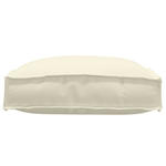 Casa si Gradina - Gradina si terasa - Mobilier exterior - Perne decorative exterior - Perne pentru paleti pentru sezut 6 piese Crem 40x40x8 cm tesatura Oxford - Infinity.ro