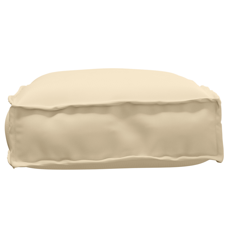Casa si Gradina - Gradina si terasa - Mobilier exterior - Perne decorative exterior - Perna Palet pentru sezut Bej 60x40x8 cm Fabric Oxford - Infinity.ro