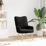 Casa si Gradina - Mobilier - Scaune si fotolii - Fotolii - Fotoliu de relaxare, negru, material similar lana - Infinity.ro