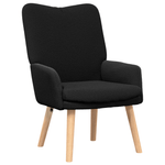 Casa si Gradina - Mobilier - Scaune si fotolii - Fotolii - Fotoliu de relaxare, negru, material similar lana - Infinity.ro