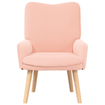 Casa si Gradina - Mobilier - Scaune si fotolii - Fotolii - Fotoliu de relaxare, roz, material similar lana - Infinity.ro