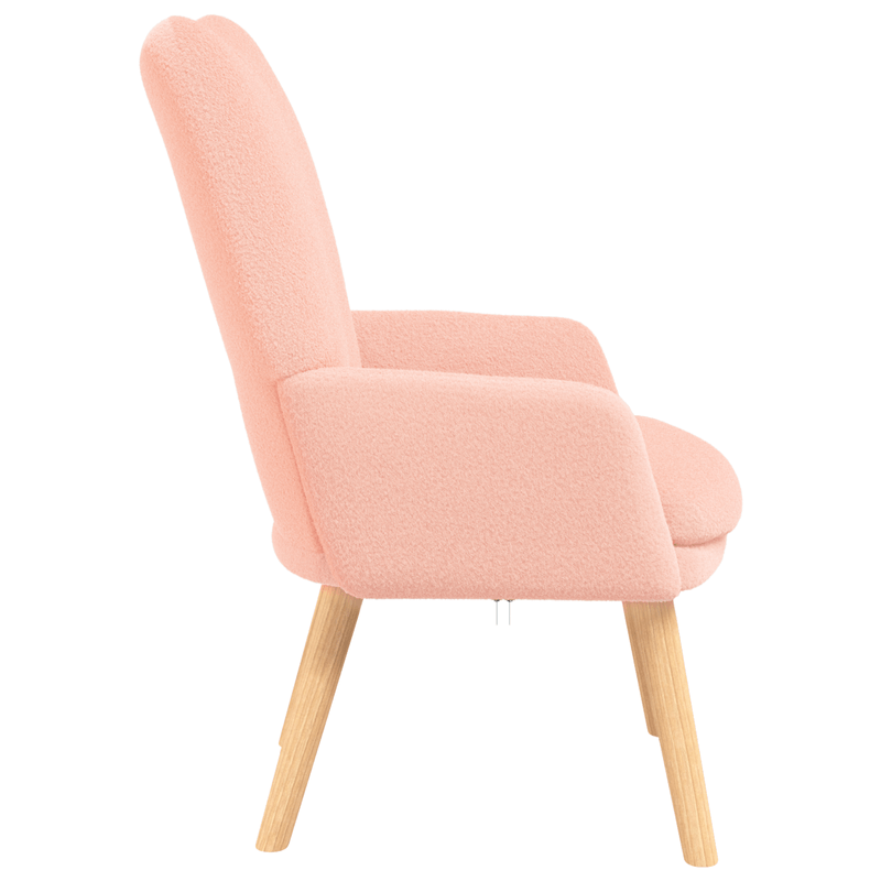 Casa si Gradina - Mobilier - Scaune si fotolii - Fotolii - Fotoliu de relaxare, roz, material similar lana - Infinity.ro