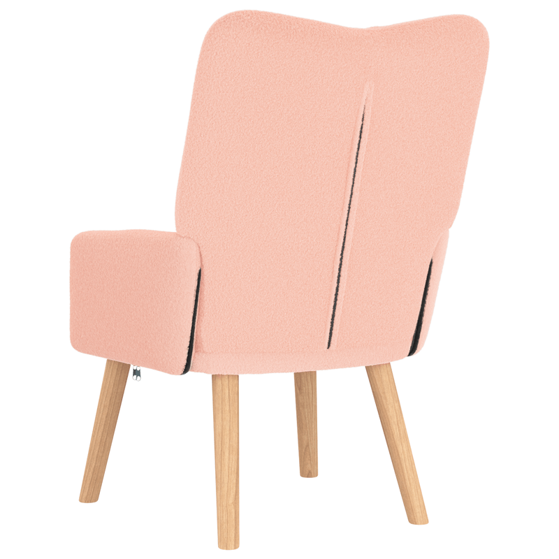 Casa si Gradina - Mobilier - Scaune si fotolii - Fotolii - Fotoliu de relaxare, roz, material similar lana - Infinity.ro