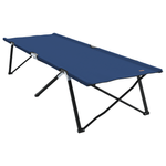 Sport si Outdoor - Camping - Mobilier pentru camping - Alte piese de mobilier pentru camping - Sezlonguri pliabile cu genti de transport 2 buc Albastru 600D Panza Oxford - Infinity.ro