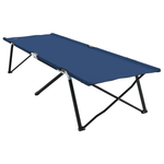 Sport si Outdoor - Camping - Mobilier pentru camping - Alte piese de mobilier pentru camping - Sezlonguri pliabile cu genti de transport 2 buc Albastru 600D Panza Oxford - Infinity.ro