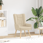 Casa si Gradina - Mobilier - Scaune si fotolii - Fotolii - Fotoliu de relaxare, crem, textil - Infinity.ro