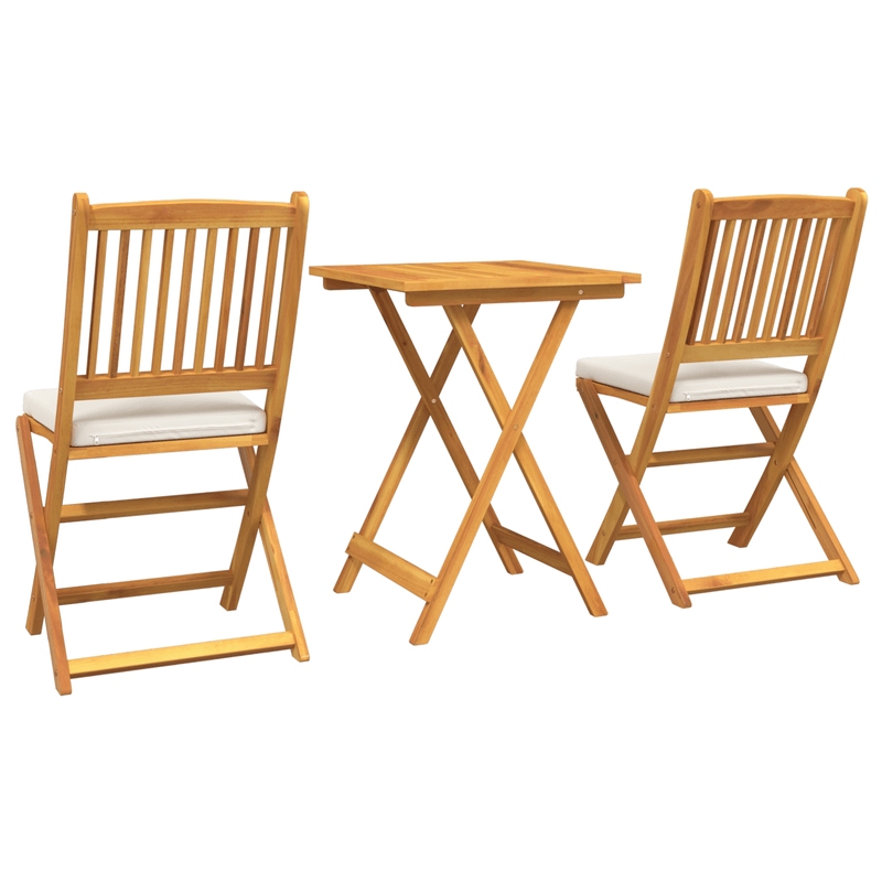 Casa si Gradina - Gradina si terasa - Mobilier exterior - Seturi mobila gradina - Set bistro de gradina, 3 piese, lemn masiv acacia - Infinity.ro