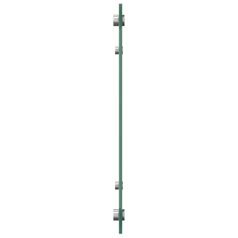 Casa si Gradina - Mobilier - Comode si corpuri - Corpuri bucatarie - Contrablat bucatarie gri inchis 90x40x0.6 cm sticla securizata - Infinity.ro