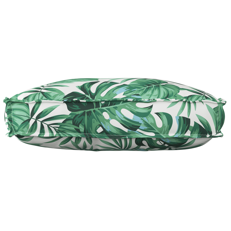 Casa si Gradina - Textile si covoare - Perne si pilote - Perne decorative - Perna pentru suport lombar cu model de frunze 70x40x12 cm stofa Oxford - Infinity.ro