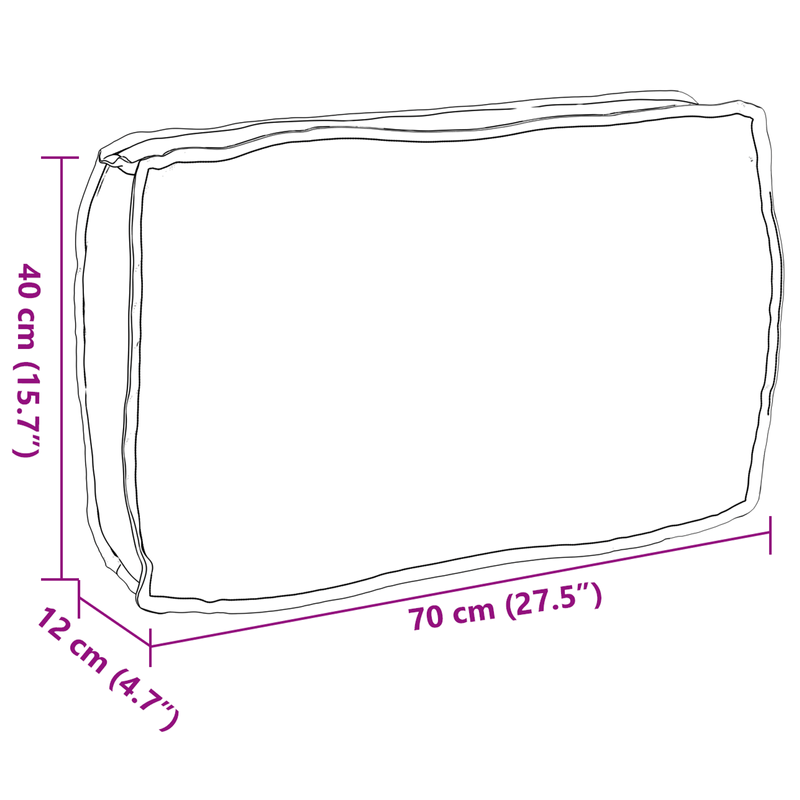 Casa si Gradina - Textile si covoare - Perne si pilote - Perne decorative - Perna pentru suport lombar cu model de frunze 70x40x12 cm stofa Oxford - Infinity.ro