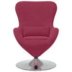 Casa si Gradina - Mobilier - Scaune si fotolii - Fotolii - Fotoliu ou  din catifea rosie bordata - Infinity.ro