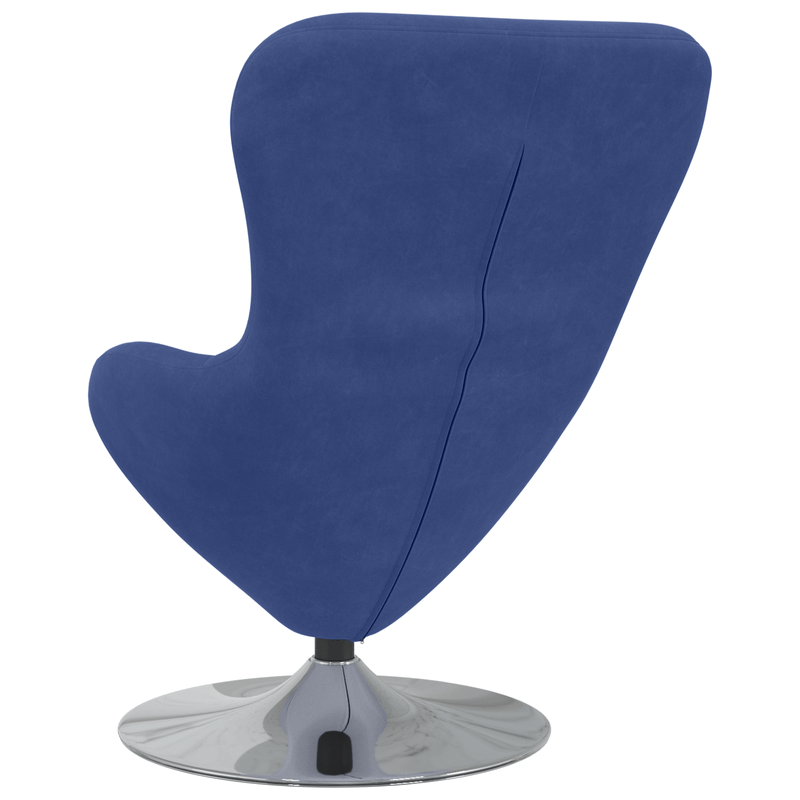 Casa si Gradina - Mobilier - Scaune si fotolii - Fotolii - Fotoliul Ovoid Albastru Politie Velvet - Infinity.ro