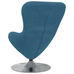 Casa si Gradina - Mobilier - Scaune si fotolii - Fotolii - Fotoliul Egg  din catifea albastra - Infinity.ro