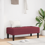 Casa si Gradina - Mobilier - Canapele si coltare - Banchete - Banca, bordo, 113x57x39 cm, textil - Infinity.ro