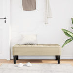 Casa si Gradina - Mobilier - Canapele si coltare - Banchete - Banca, crem, 113x57x39 cm, textil - Infinity.ro