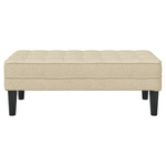 Casa si Gradina - Mobilier - Canapele si coltare - Banchete - Banca, crem, 113x57x39 cm, textil - Infinity.ro