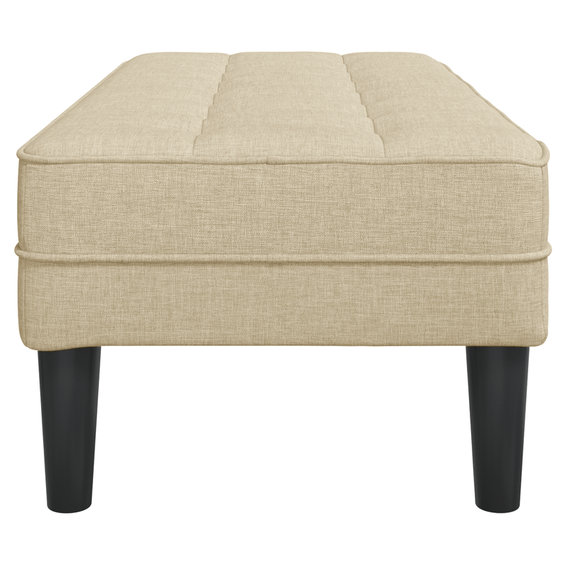 Casa si Gradina - Mobilier - Canapele si coltare - Banchete - Banca, crem, 113x57x39 cm, textil - Infinity.ro