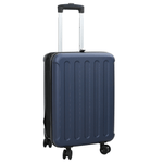 Sport si Outdoor - Articole de voiaj - Genti voiaj - Valiza pliabila Hard Shell 20'' Albastru inchis 34x23x55.5 cm ABS - Infinity.ro