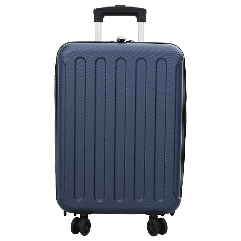 Sport si Outdoor - Articole de voiaj - Genti voiaj - Valiza pliabila Hard Shell 20'' Albastru inchis 34x23x55.5 cm ABS - Infinity.ro