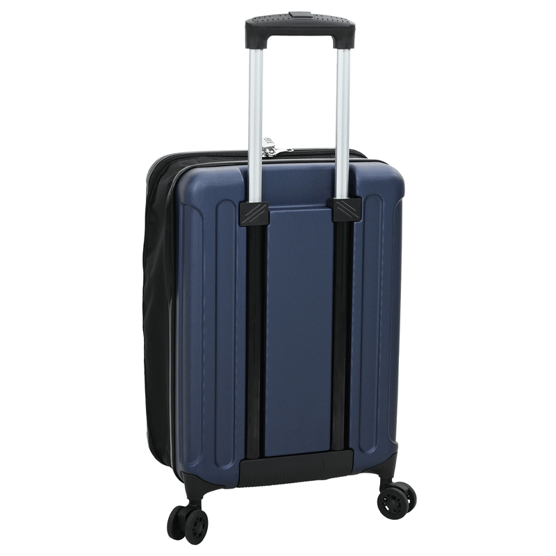 Sport si Outdoor - Articole de voiaj - Genti voiaj - Valiza pliabila Hard Shell 20'' Albastru inchis 34x23x55.5 cm ABS - Infinity.ro