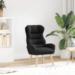Casa si Gradina - Mobilier - Scaune si fotolii - Fotolii - Fotoliu de relaxare, negru, material similar lana - Infinity.ro