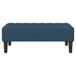 Casa si Gradina - Mobilier - Canapele si coltare - Banchete - Banca, albastru, 113x57x39 cm, textil - Infinity.ro