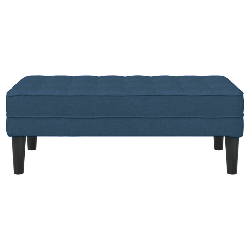 Casa si Gradina - Mobilier - Canapele si coltare - Banchete - Banca, albastru, 113x57x39 cm, textil - Infinity.ro