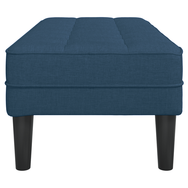 Casa si Gradina - Mobilier - Canapele si coltare - Banchete - Banca, albastru, 113x57x39 cm, textil - Infinity.ro