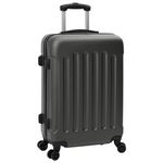 Sport si Outdoor - Articole de voiaj - Genti voiaj - Set de valize 3 piese Carcasa tare Gri inchis 20'' 24'' 28'' ABS - Infinity.ro