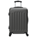 Sport si Outdoor - Articole de voiaj - Genti voiaj - Set de valize 3 piese Carcasa tare Gri inchis 20'' 24'' 28'' ABS - Infinity.ro