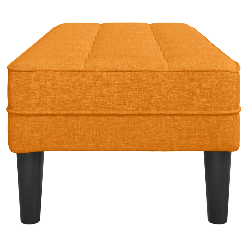 Casa si Gradina - Mobilier - Canapele si coltare - Banchete - Banca, galben inchis, 113x57x39 cm, textil - Infinity.ro