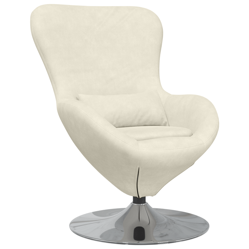 Casa si Gradina - Mobilier - Scaune si fotolii - Fotolii - Fotoliu Egg  Crem Catifea - Infinity.ro