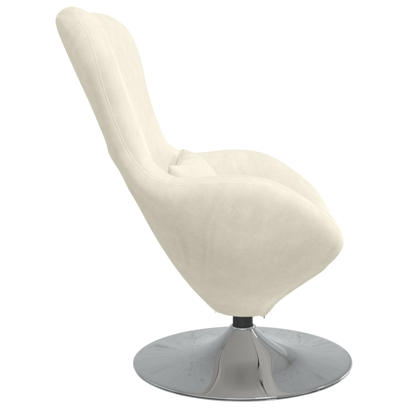 Casa si Gradina - Mobilier - Scaune si fotolii - Fotolii - Fotoliu Egg  Crem Catifea - Infinity.ro