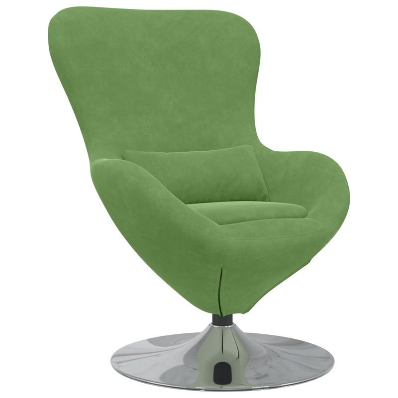 Casa si Gradina - Mobilier - Scaune si fotolii - Fotolii - Fotoliu ou  Verde Deschis din Catifea - Infinity.ro