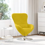 Casa si Gradina - Mobilier - Scaune si fotolii - Fotolii - Fotoliu ou  din catifea galbena - Infinity.ro