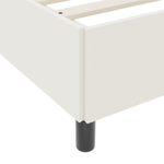 Casa si Gradina - Mobilier - Paturi si accesorii - Paturi - Cadru de pat, crem, 80x200 cm, velur - Infinity.ro