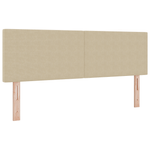 Casa si Gradina - Mobilier - Paturi si accesorii - Accesorii paturi - Tablie de pat design simplu, gri verde deschis, 140 cm, velur - Infinity.ro