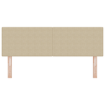 Casa si Gradina - Mobilier - Paturi si accesorii - Accesorii paturi - Tablie de pat design simplu, gri verde deschis, 140 cm, velur - Infinity.ro