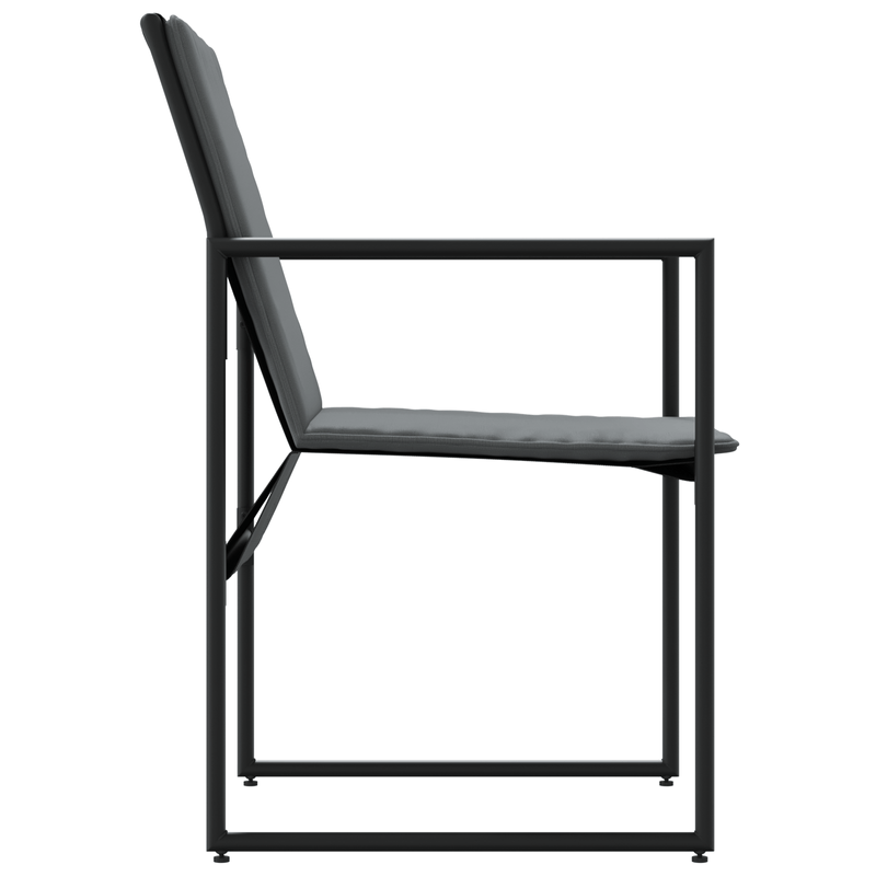 Casa si Gradina - Gradina si terasa - Mobilier exterior - Scaune si sezlonguri gradina - Fotolii de gradina cu perne, 4 buc., negru, textilena - Infinity.ro
