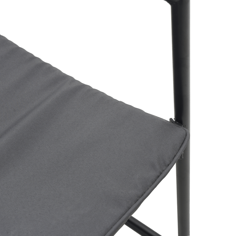 Casa si Gradina - Gradina si terasa - Mobilier exterior - Scaune si sezlonguri gradina - Fotolii de gradina cu perne, 4 buc., negru, textilena - Infinity.ro