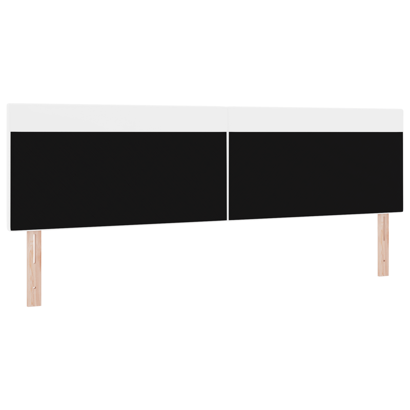 Casa si Gradina - Mobilier - Paturi si accesorii - Accesorii paturi - Tablie de pat design simplu alb pur 200 cm piele ecologica - Infinity.ro
