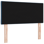 Casa si Gradina - Mobilier - Paturi si accesorii - Accesorii paturi - Tablie de pat model romboidal albastru 100 cm textil - Infinity.ro