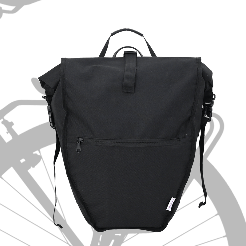 Sport si Outdoor - Ciclism - Accesorii pentru biciclete - Cosuri si portbagaje biciclete - Geanta pentru bicicleta pentru suportul de bagaje 25 L Negru 32.5x17x57 cm - Infinity.ro