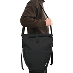 Sport si Outdoor - Ciclism - Accesorii pentru biciclete - Cosuri si portbagaje biciclete - Geanta pentru bicicleta pentru suportul de bagaje 25 L Negru 32.5x17x57 cm - Infinity.ro