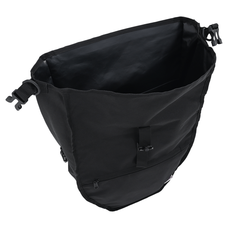 Sport si Outdoor - Ciclism - Accesorii pentru biciclete - Cosuri si portbagaje biciclete - Geanta pentru bicicleta pentru suportul de bagaje 25 L Negru 32.5x17x57 cm - Infinity.ro