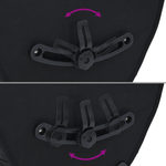 Sport si Outdoor - Ciclism - Accesorii pentru biciclete - Cosuri si portbagaje biciclete - Geanta pentru bicicleta pentru suportul de bagaje 25 L Negru 32.5x17x57 cm - Infinity.ro