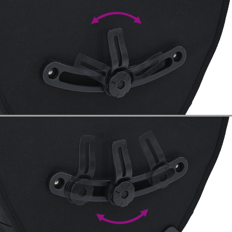 Sport si Outdoor - Ciclism - Accesorii pentru biciclete - Cosuri si portbagaje biciclete - Geanta pentru bicicleta pentru suportul de bagaje 25 L Negru 32.5x17x57 cm - Infinity.ro