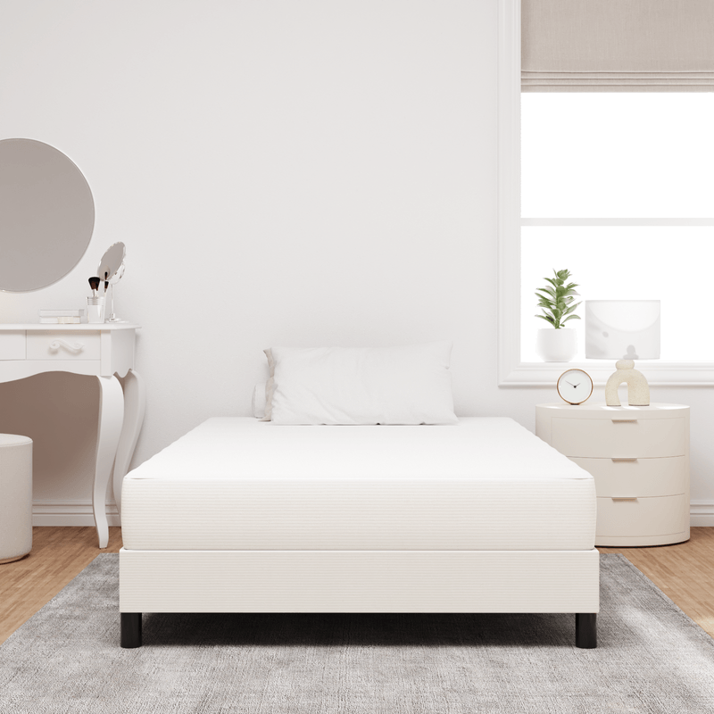 Casa si Gradina - Mobilier - Saltele si somiere - Saltele - Saltea arcuri pocket crem medie 120x200x20cm textil - Infinity.ro