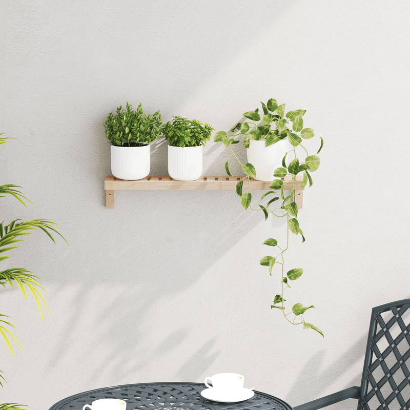 Casa si Gradina - Mobilier - Biblioteci si rafturi - Rafturi - Raft suspendat, 62x10x12,5 cm, lemn masiv nuc - Infinity.ro