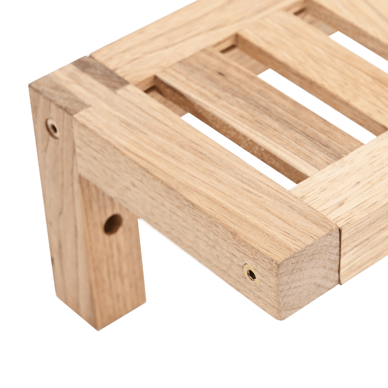 Casa si Gradina - Mobilier - Biblioteci si rafturi - Rafturi - Raft suspendat, 62x10x12,5 cm, lemn masiv nuc - Infinity.ro